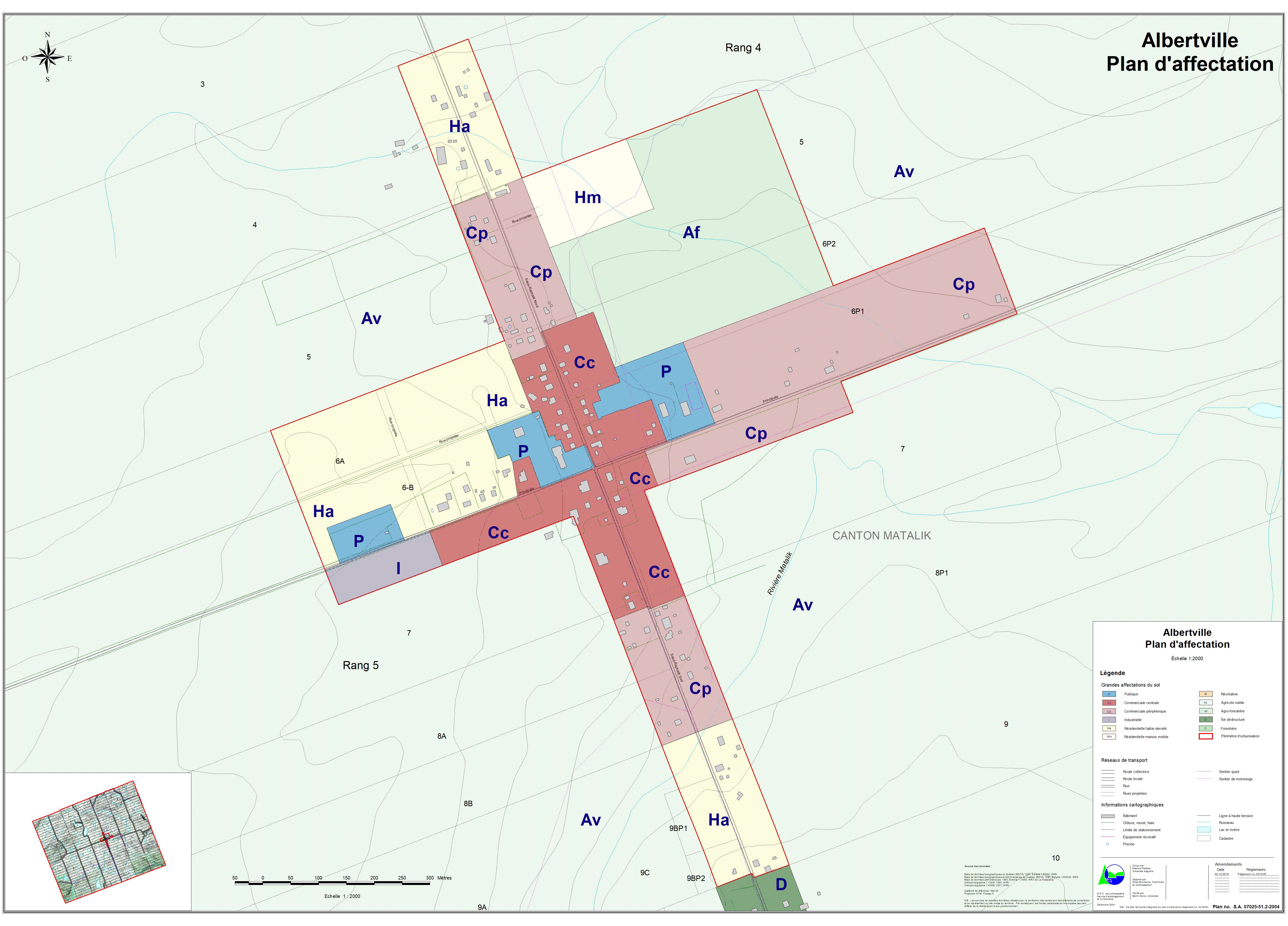 Albertville / Municipalités MRC de La Matapédia