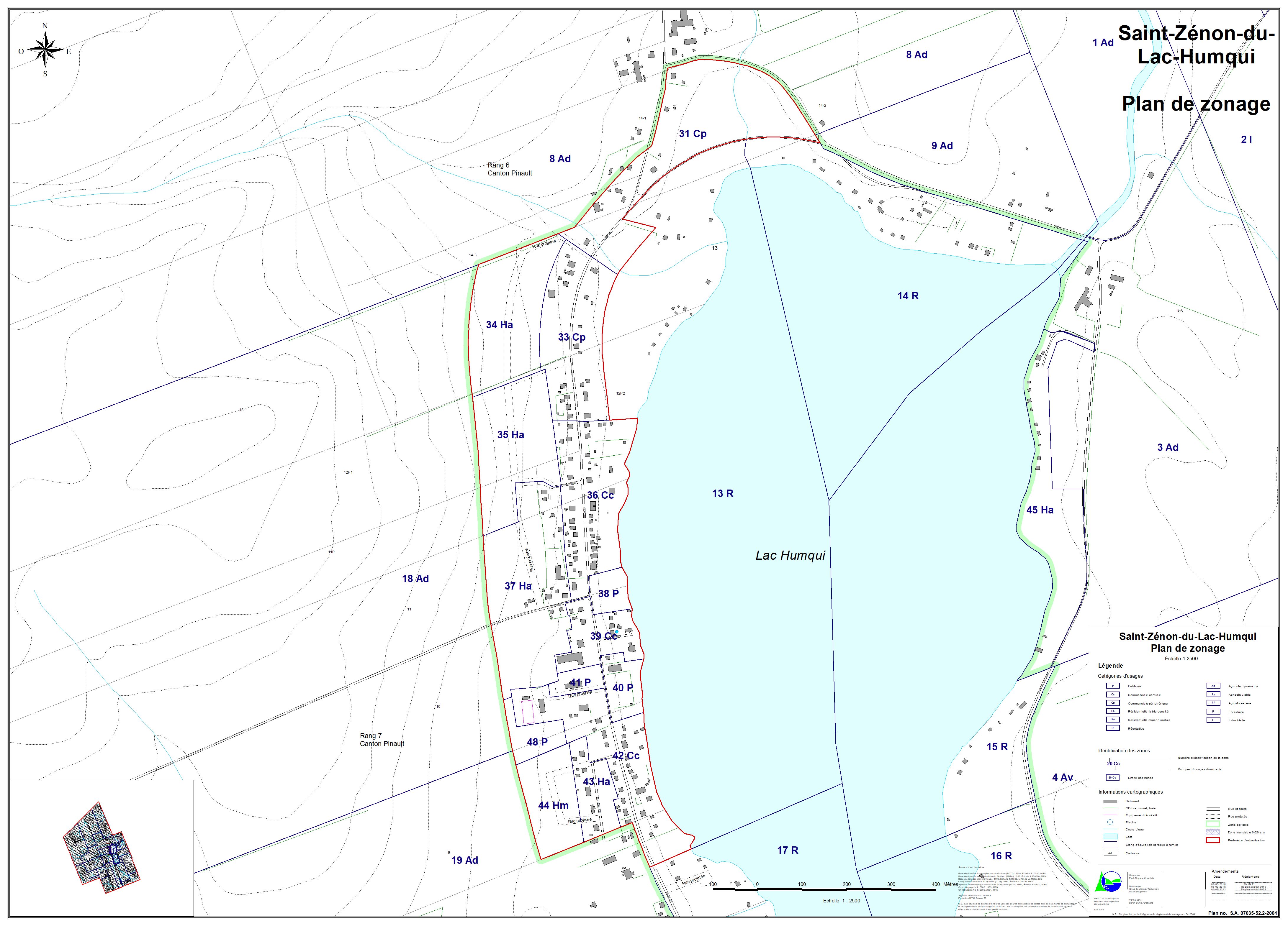 SaintZénonduLacHumqui / Municipalités MRC de La Matapédia